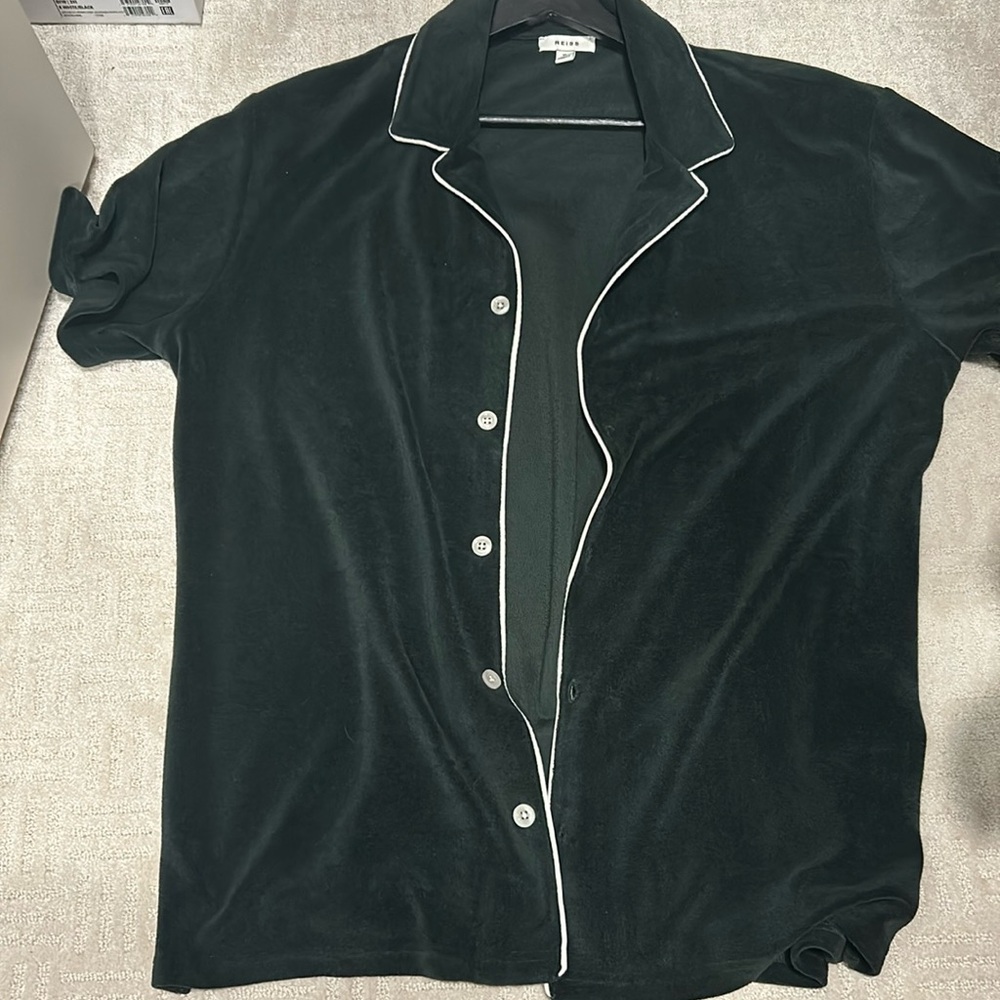 Reiss Terry cloth shirt